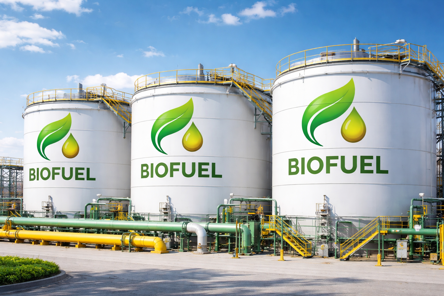 Biokraftstoff-Tankanlagen