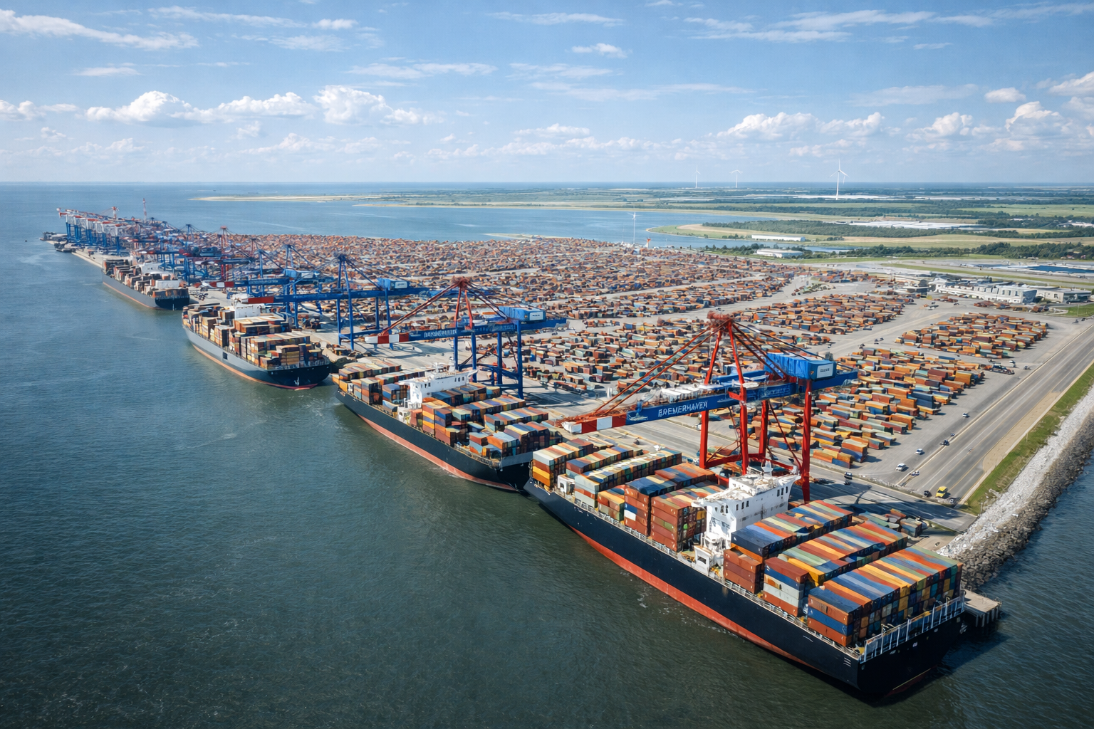 Wilhelmshaven Terminal Übersicht